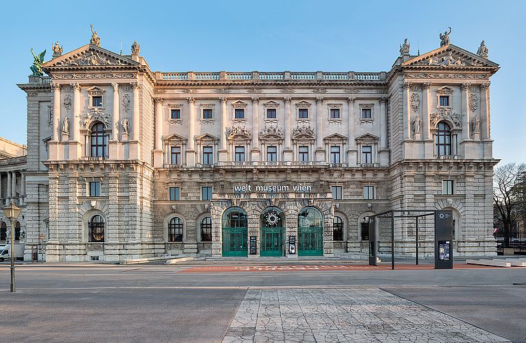 Außenansicht Weltmuseum Wien © KHM-Museumsverband